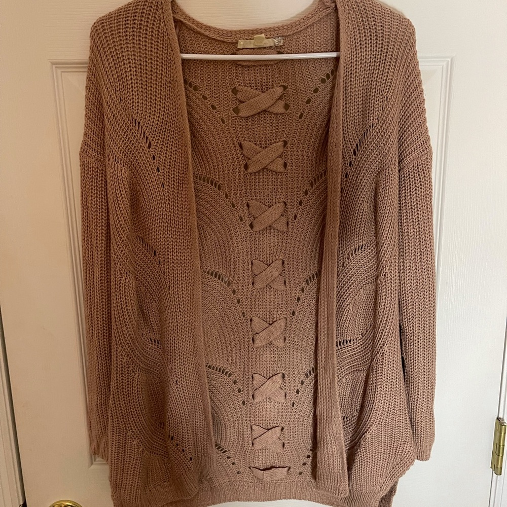 Pink Rose Cardigan